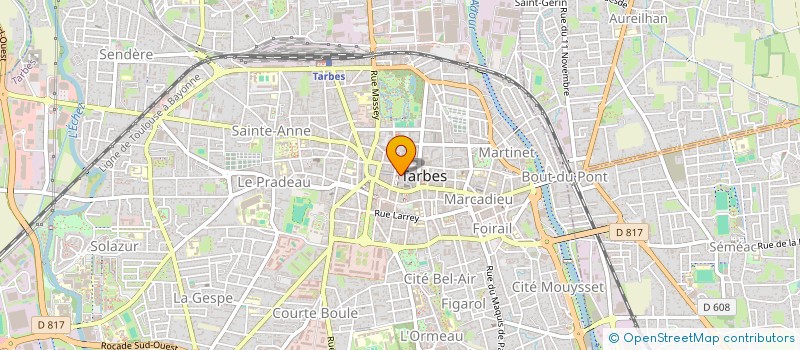 localisation de l'entreprise MONSIEUR DAVID BIELSA  TARBES