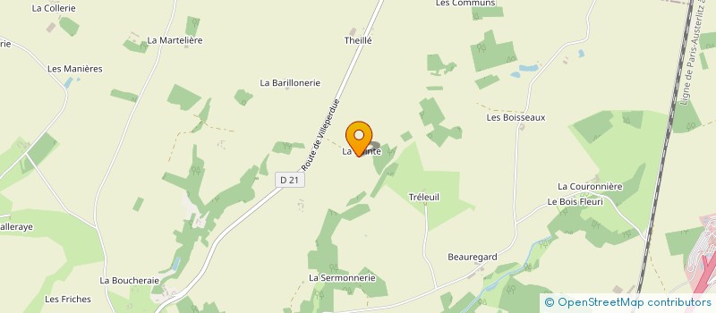 localisation de l'entreprise MONSIEUR DAVID BIGAUD  SAINT-EPAIN