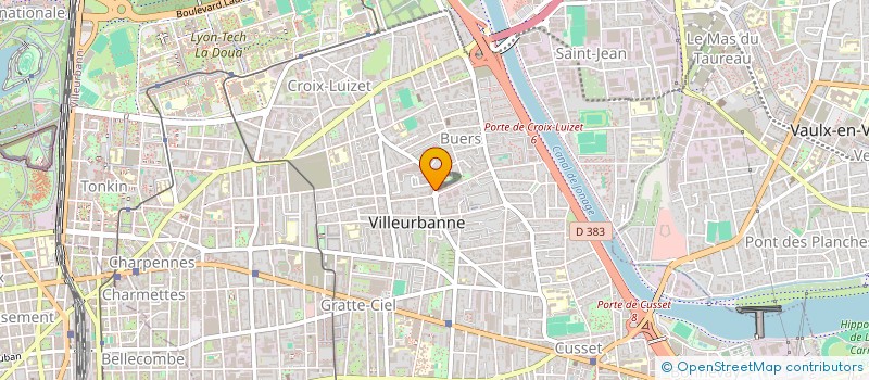 localisation de l'entreprise MONSIEUR DAVID BIKOL  VILLEURBANNE