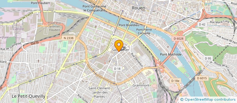 localisation de l'entreprise MONSIEUR DAVID BILLARD  ROUEN