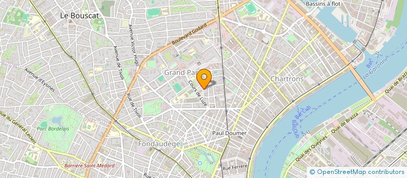 localisation de l'entreprise MONSIEUR DAVID BILLAUD à BORDEAUX