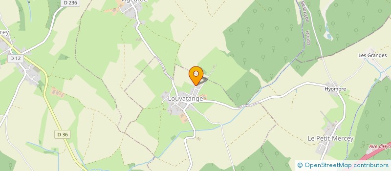 localisation de l'entreprise MONSIEUR DAVID BILLOTET  DAMPIERRE