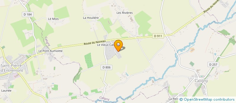 localisation de l'entreprise MONSIEUR DAVID BIN à CALIGNY