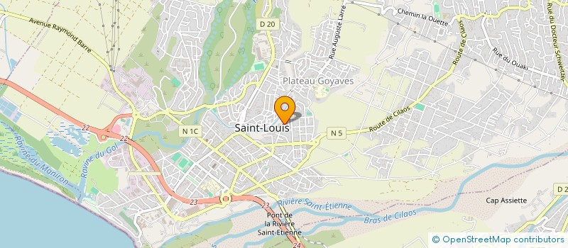 localisation de l'entreprise MONSIEUR DAVID BIOTTO à SAINT-LOUIS