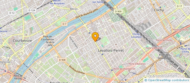 localisation de l'entreprise MONSIEUR DAVID BISMUTH à LEVALLOIS-PERRET