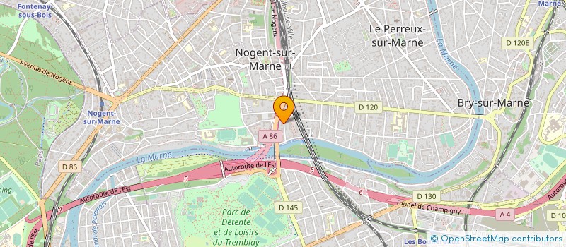 localisation de l'entreprise MONSIEUR DAVID BISMUTH  NOGENT-SUR-MARNE