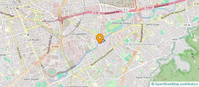 localisation de l'entreprise MONSIEUR DAVID BITAR à MARSEILLE