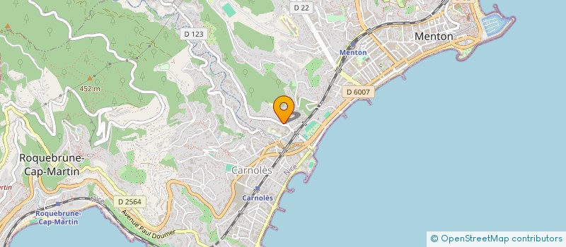 localisation de l'entreprise MONSIEUR DAVID BITOUN à MENTON