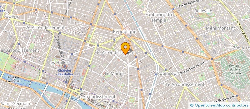 localisation de l'entreprise MONSIEUR DAVID BIXEL  PARIS