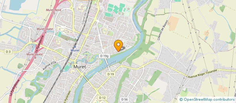 localisation de l'entreprise MONSIEUR DAVID BLANCHARD  MONFLANQUIN