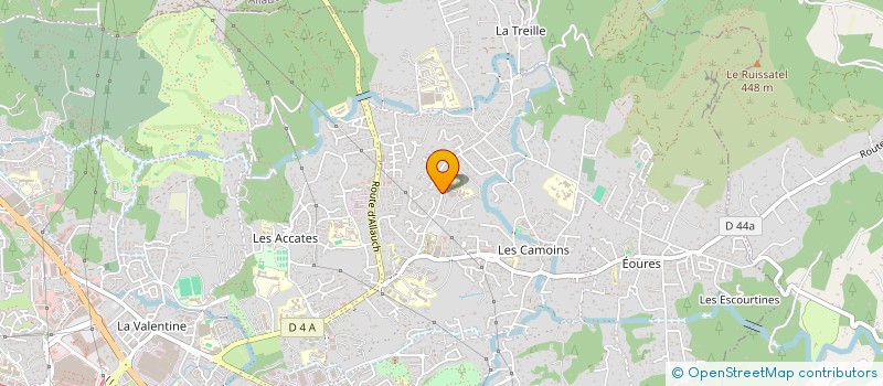 localisation de l'entreprise MONSIEUR DAVID BLANCHIN à MARSEILLE