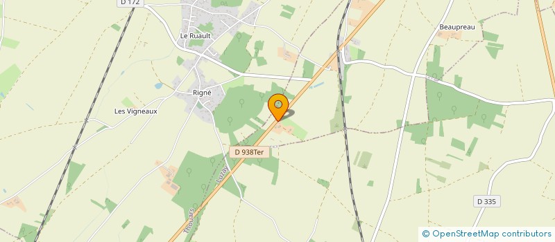 localisation de l'entreprise MONSIEUR DAVID BLAUD  THOUARS