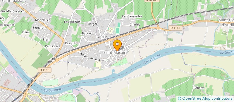 localisation de l'entreprise MONSIEUR DAVID BLAZQUEZ  SAINT-PIERRE-D'AURILLAC