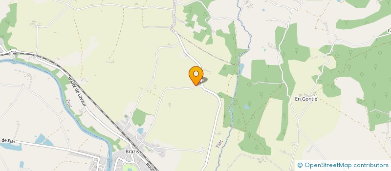 localisation de l'entreprise MONSIEUR DAVID BLONDEEL  FIAC