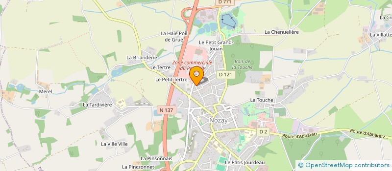 localisation de l'entreprise MONSIEUR DAVID BOCHEREL  NOZAY