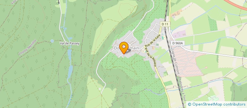 localisation de l'entreprise MONSIEUR DAVID BOCKHORNI  DOMGERMAIN