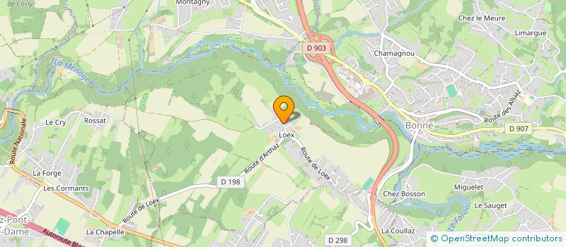 localisation de l'entreprise MONSIEUR DAVID BOCQUET  BONNE