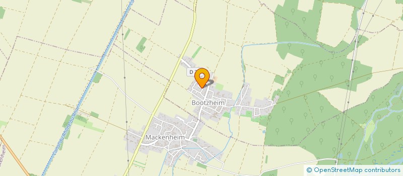 localisation de l'entreprise MONSIEUR DAVID BODEIN  BOOTZHEIM