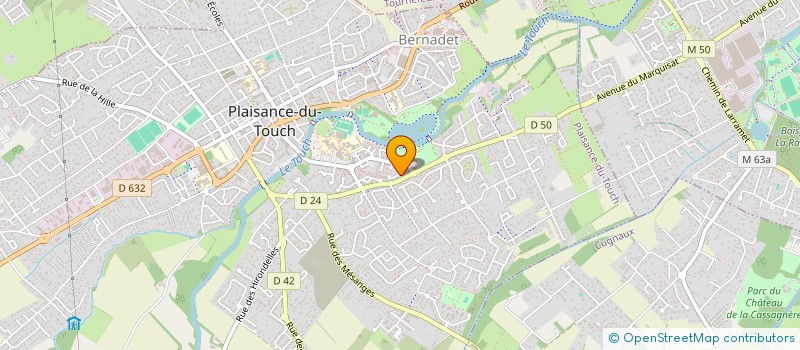 localisation de l'entreprise MONSIEUR DAVID BOEHM à PLAISANCE-DU-TOUCH