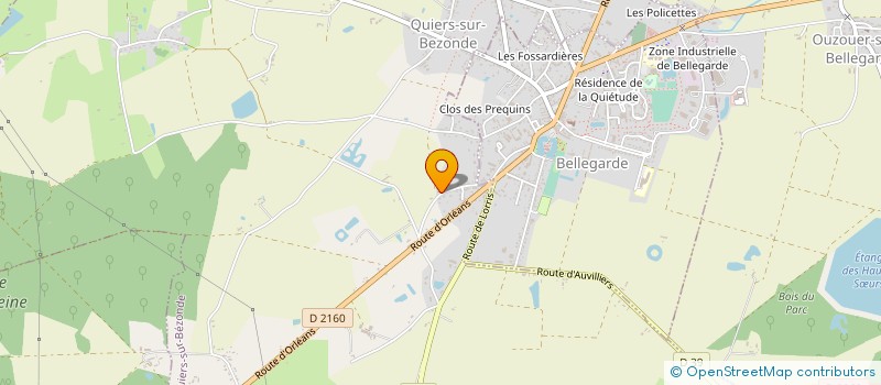 localisation de l'entreprise MONSIEUR DAVID BOITELLE à QUIERS-SUR-BEZONDE