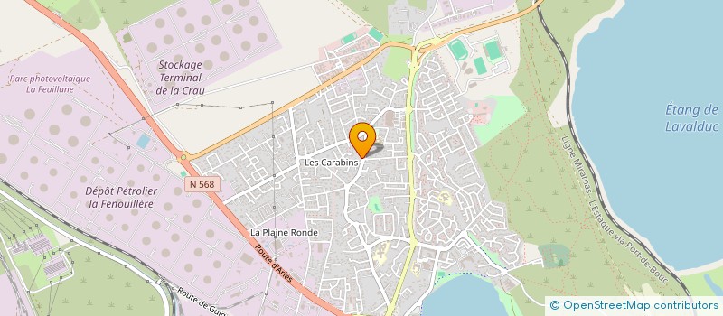 localisation de l'entreprise MONSIEUR DAVID BOMPARD  FOS-SUR-MER