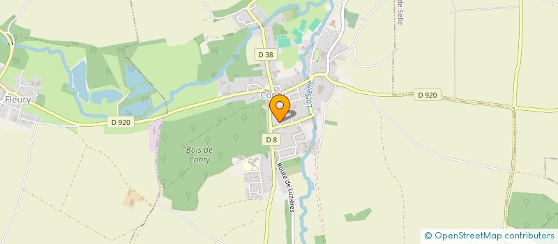 localisation de l'entreprise MONSIEUR DAVID BONIFACE  CONTY