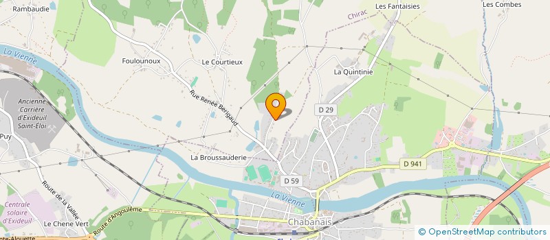localisation de l'entreprise MONSIEUR DAVID BONNEAU à CHIRAC