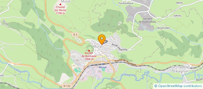 localisation de l'entreprise MONSIEUR DAVID BONNEFOY  MONTPELLIER