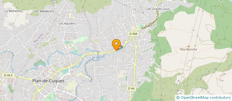 localisation de l'entreprise MONSIEUR DAVID BONNET  ALLAUCH