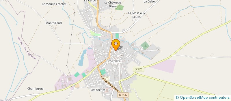 localisation de l'entreprise MONSIEUR DAVID BONNISSEAU à ROUVRES-LES-BOIS
