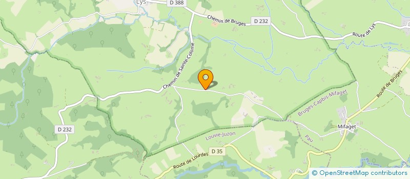 localisation de l'entreprise MONSIEUR DAVID BORDES  LYS