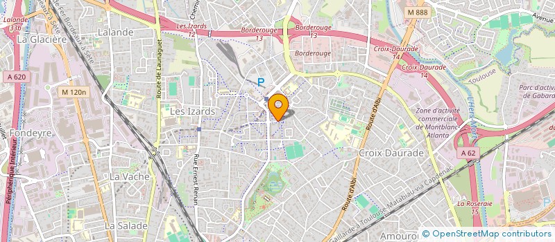 localisation de l'entreprise MONSIEUR DAVID BORDESOULLE  TOULOUSE