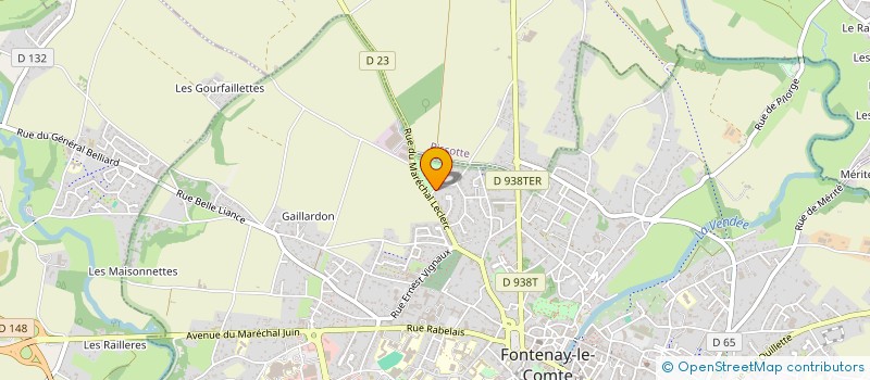 localisation de l'entreprise MONSIEUR DAVID BORDIN à FONTENAY-LE-COMTE
