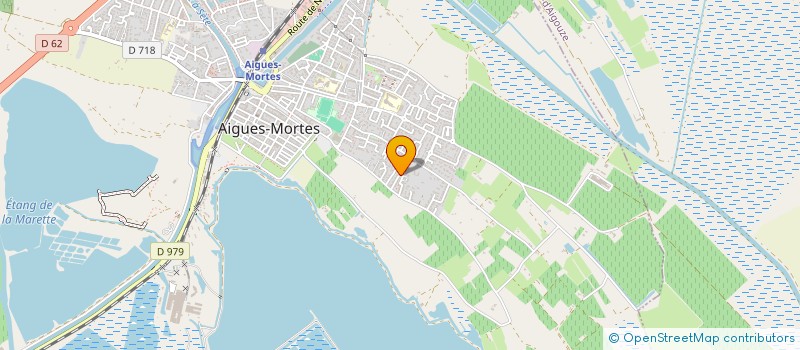 localisation de l'entreprise MONSIEUR DAVID BOREL  AIGUES-MORTES