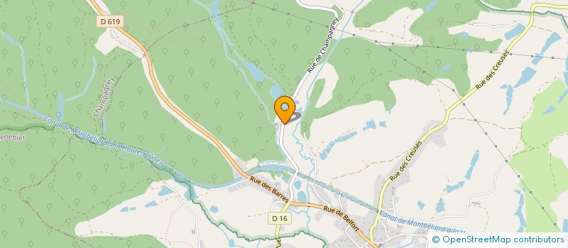 localisation de l'entreprise MONSIEUR DAVID BORNAQUE  FRAHIER-ET-CHATEBIER