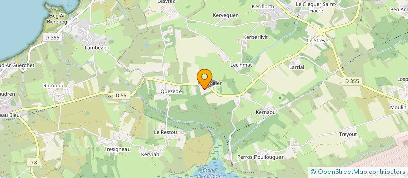 localisation de l'entreprise MONSIEUR DAVID BOSCH  CROZON