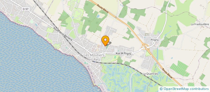 localisation de l'entreprise MONSIEUR DAVID BOSSARD  LES MOUTIERS-EN-RETZ