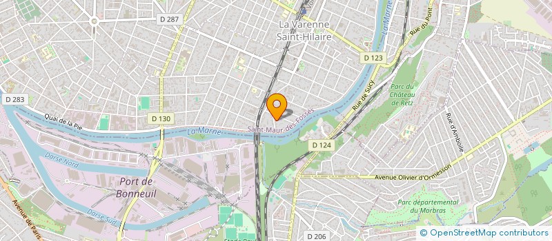 localisation de l'entreprise MONSIEUR DAVID BOUAZIZ à SAINT-MAUR-DES-FOSSES