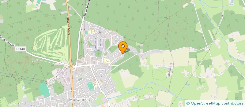 localisation de l'entreprise MONSIEUR DAVID BOUCAUT  MULSANNE