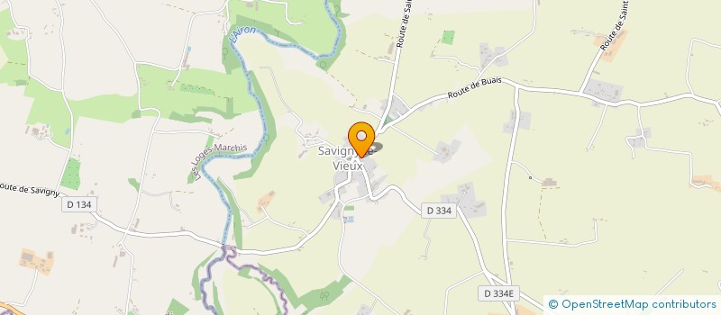 localisation de l'entreprise MONSIEUR DAVID BOUCHER  SAVIGNY-LE-VIEUX