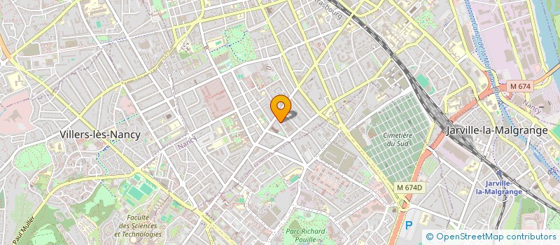 localisation de l'entreprise MONSIEUR DAVID BOUCHER  NANCY