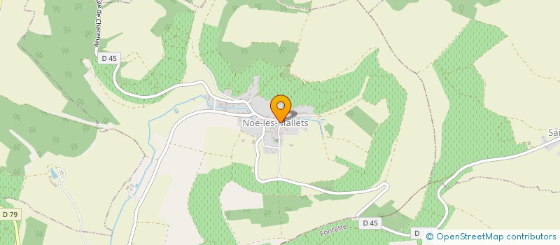 localisation de l'entreprise MONSIEUR DAVID BOUDIN à NOE-LES-MALLETS