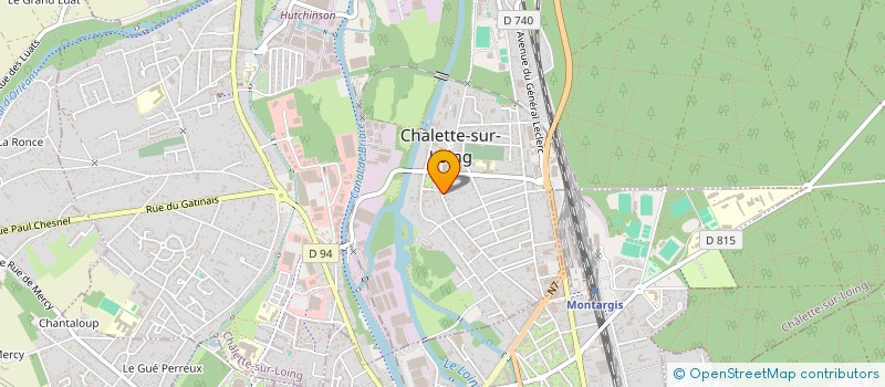 localisation de l'entreprise MONSIEUR DAVID BOUERY à CHALETTE-SUR-LOING