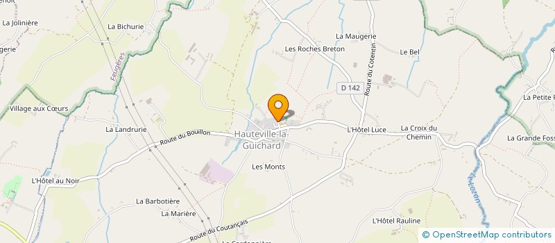 localisation de l'entreprise MONSIEUR DAVID BOUILLON  HAUTEVILLE-LA-GUICHARD