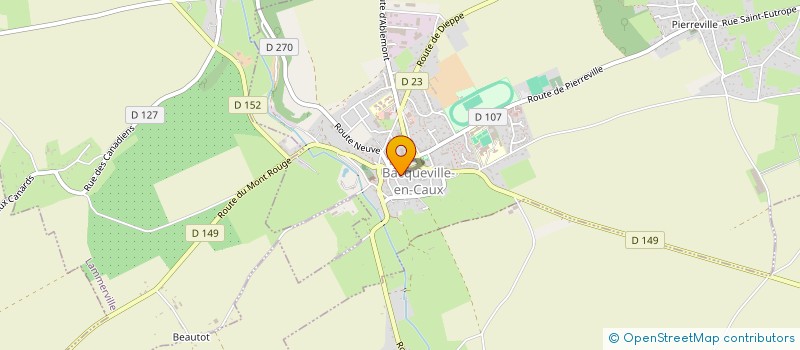 localisation de l'entreprise MONSIEUR DAVID BOULAIS  BACQUEVILLE-EN-CAUX