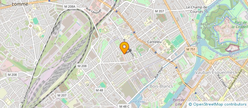 localisation de l'entreprise MONSIEUR DAVID BOULANGER à LILLE