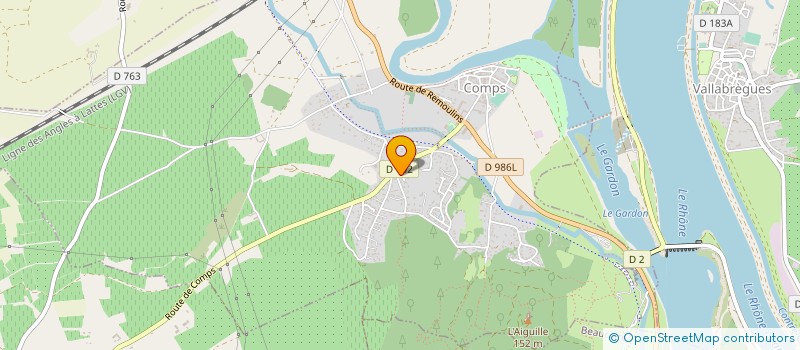 localisation de l'entreprise MONSIEUR DAVID BOULANGER  COMPS