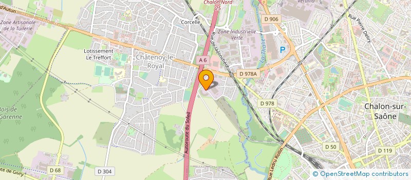 localisation de l'entreprise MONSIEUR DAVID BOULOGNE  CHATENOY-LE-ROYAL