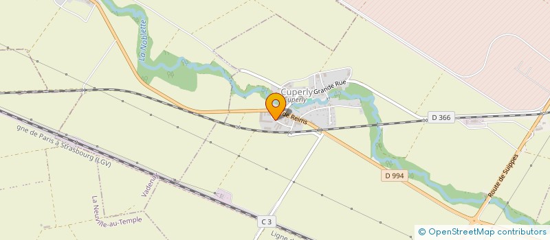 localisation de l'entreprise MONSIEUR DAVID BOULOY  CUPERLY