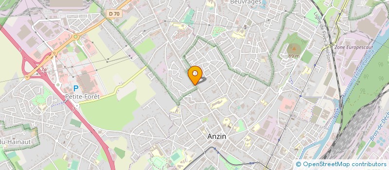 localisation de l'entreprise MONSIEUR DAVID BOULY  RAISMES